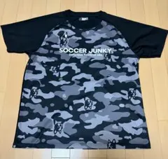 SOCCER JUNKY 迷彩柄シャツ　Oサイズのサムネイル