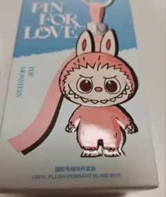新品未開封LABUBUラブブPIN FOR LOVE イニシャル W