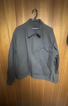 UNIQLO ジップアップブルゾン　ダークグレー　L