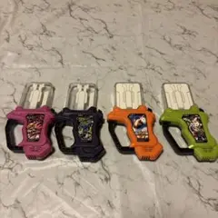 仮面ライダーエグゼイド　ライダーガシャット×4セット