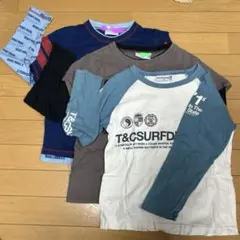 子供用長袖Tシャツ 3枚セット　130〜140cm