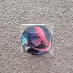 プロセカ　巡音ルカ　グリッダー缶バッジ