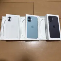 Apple iPhone16空箱 3個セット