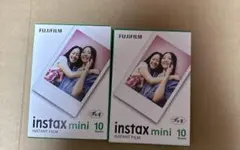 instax mini フィルム 10P×2個　チェキフィルム