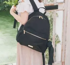 Maison de FLEURリボンチャーム付きリュック