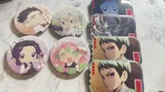 アニメキャラクター 缶バッジ 8個セット