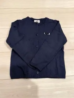 ペアレンツドリーム　長袖カーディガン　ネイビー　　110cm