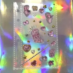 ♡おすそわけ♡エスターバニー　うるちゅるPOPシール（ゴールド＆シルバー①）