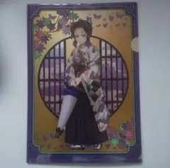 鬼滅の刃 アニプレックス 京まふ 金屏風風クリアファイル 胡蝶しのぶ