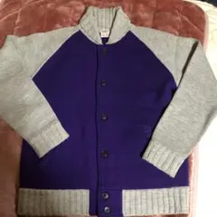 美品　SHIPS メンズウールショールカラーカーディガン　サイズM