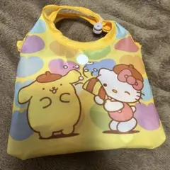 しまむら　ポムポムプリン　エコバッグ　30周年　新作　ポーチ付き