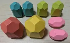 北欧 積み木 8個セット 美品！