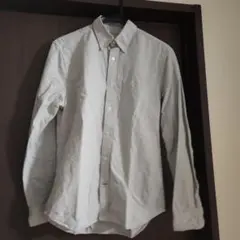 ワイシャツ 長袖 ライトグレー