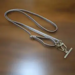 スマホショルダーストラップ シャンパンゴールド