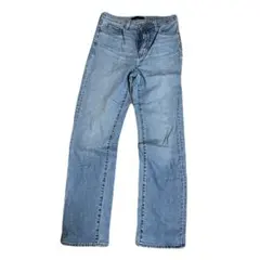 ストレートデニム ライトブルー ハイウエスト