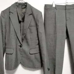 レミュー　LES　MUES　セットアップ　パンツスーツ　グレー