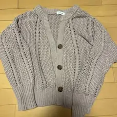 LEPSIM ピンクパープル カーディガン