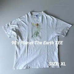 【90's古着】ヴィンテージ Tシャツ ボタニカル 植物 XLサイズ