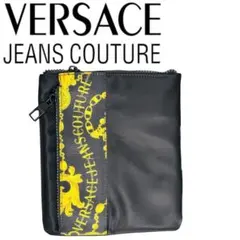 ✨希少✨　Versace トートバッグ　デカロゴ　バイカラー　大容量　チャーム ✨希少✨ Versace トートバッグ デカロゴ バイカラー 大容量 チャーム