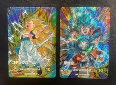 ＧＤＲ　ゴテンクス　ＳＤＶ７－０２２　孫悟空　ＳＤＶＡー００１　計２枚