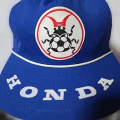 80s90sHONDA サッカーモチーフ キャップ ブルー新品のサムネイル