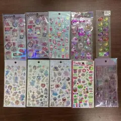 【未開封10セット】シール(ぷくぷく•シャカシャカ等)