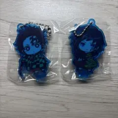 鬼滅の刃 ここみえアクリルフィギュア　玖の型　冨岡義勇 竈門炭治郎 義炭