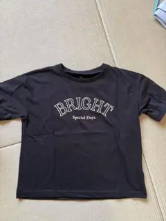 ロゴTシャツ ブラック 140cmのサムネイル