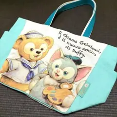 ダッフィー　ジェラトーニ　トートバッグ　ディズニーシー