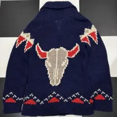 ⭐️激レア⭐️ロンハーマン カウチンニット カーディガン RHC セーター M 肉厚 希少 RHC ロンハーマン カウチンセーター カーディガン ニット M 肉厚