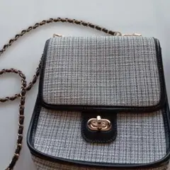 オリーブデオリーブチェーンショルダーバッグ美品オールシーズン長財布も入りますのサムネイル