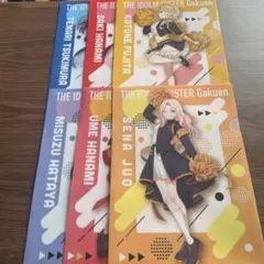 セブンイレブン 学園アイドルマスター A4クリアファイル 6種
