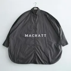 MACHATT オーバーカラーブラウス machatt マチャット プリーツオーバーカラーブラウス - メルカリ