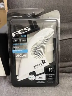 新品 正規 サーフィン フィン FCS II ガブリエル ホワイト エム M