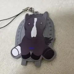 サラブレッド（イクイノックス）ラバーキーホルダー