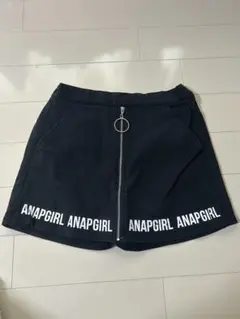 ANAP GIRL ブラック ミニスカート M