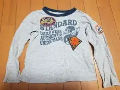 WASK古着USED ワスクモンキーワッペングレー110
