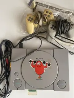 【元祖】SONY PlayStation1 本体＋コントローラー2個付き