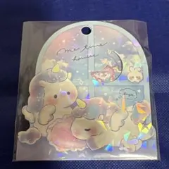 株式会社クーリアのユニコーンと子うさぎデザインのフルフルシール