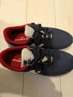 New Balance 420M ネイビー/レッド スニーカー