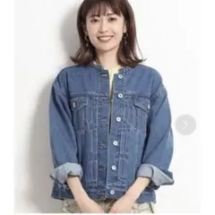 アプワイザーリッシェ★スタンドネックゆるGジャン