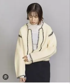 BEAUTY&YOUTH UNITED ARROWS クロシェ カーディガン