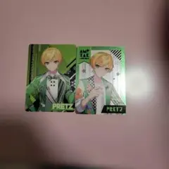 AMPTAK x COLORS ぷりっつカードセット