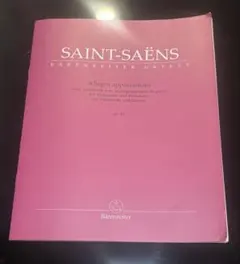 サン＝サーンス　アレグロ・アパッショナート Op.43 （チェロとピアノ）