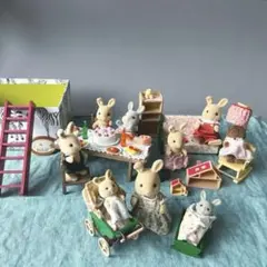 【最終値引き価格】 80年代 シルバニアファミリー パーティーセット