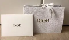 Dior ホワイトショッパーと紙セット