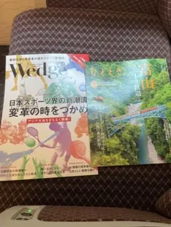 雑誌「Wedge」と「ひととき」のセット、 両方とも２０２６年９月号、最新刊