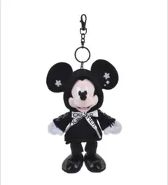 ミッキー ぬいぐるみキーホルダー・キーチェーン Black style