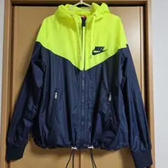 NIKE ウィンドランナー プリーツバックジャケット　大きめ S（メンズM相当）