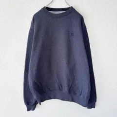 Champion ECO スウェット　ワンポイント刺繍ロゴ　古着　メンズ　M